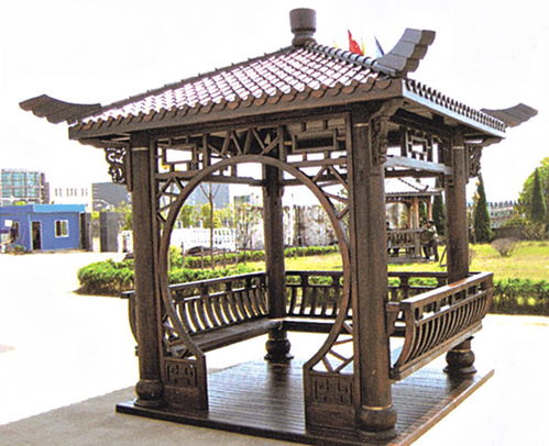 安徽防腐木涼亭 庭院防腐木涼亭 合肥旺發木業